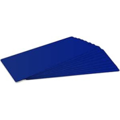 Tarpaulin Repair Kit Plasters in 20 Colours XL Set 50 cm x 21 cm 10 Pieces (RAL 5002 Ultramarine Blue)