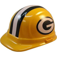 Green Bay Packers NFL celtnieku ķivere, aizsargķivere, regulējams izmērs, ANSI Z89.1, 2009. gada 1. tipa E klases standarts