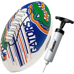 Franklin Sports Florida Gators Football — jauniešu mini futbols — 8,5 collu futbols — SPACELACE Easy Grip tekstūra — ideāli piemērots bērniem