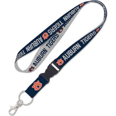 Auburn Tigers štrope ar noņemamu sprādzi, 2,5 cm, daudzkrāsains, liels, daudzkrāsains