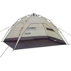 Uquip XL Buzzy Beach Tent with UV Protection 50+ Sun Protection, Wind Protection, Sand