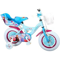 Disney Unisex Youth 91250 bērnu velosipēds, zils, violets, maziem bērniem