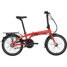 Tern Link C7i CB19PFCO07HDR Unisex saliekamais velosipēds 7 ātrumi 20 collas sarkans