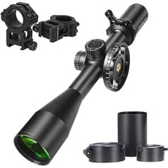 WestHunter Optics HD GEN2 6-24x50 FFP Precision Shooting Riflescope | Zero Stop, Picatinny Shooting Kit B