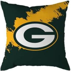 NFL Kissen Green Bay Packers futbola spilventiņu birste spilvens Sofakissen 50x50cm