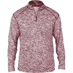 Badger Sports 419200-005607 Apparel Athletic Pullover mit Viertel-Reißverschluss, Multi, One Size