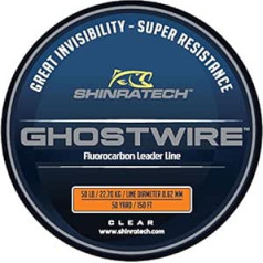 Ghostwire Shinratech Fluorocarbon Leader Line — 25 50 yd spole