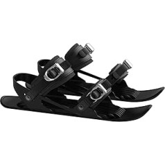 Mini Slēpošanas Slēpes Slēpes Ziemas Apavi Īsas Sniega Slidas Pieaugušo Slēpes Unisex Snowblades Slēpošanas dēļi āra sportam 43 x 14 x 9 cm