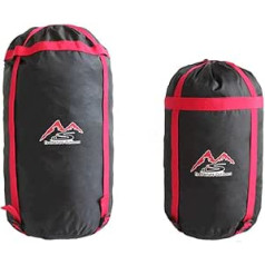 Wejjue 2-teiliges M&L-Größenset 24 l + 40 l Kompressionssack, wasserdichte Schlafsäcke, Aufbewahrungsbeutel, Camping, Wandern, Rucksackreisen, Tasche für Reisen