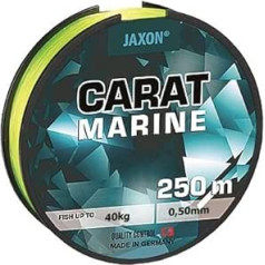 Fishing Line Sea Line Jaxon Carat Navy Yellow Fluo 250 m Spool Monofilament Neu (M