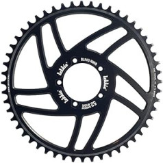 Windmeile Lekkie Bling Ring ķēdes gredzens, 52T, Bafang BBS01 un BBS02, ķēdes gredzens, velosipēds, e-velosipēds, Pedelec