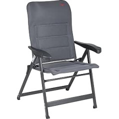 Crespo AP 235 Air Deluxe Camping Garden Recliner Chair Aluminium