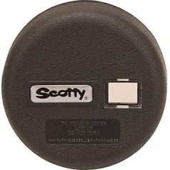 Scotty #1024 letes pārsegs Scotty Manual Downriggers, melns