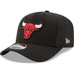 New Era Stretch Snap 9Fifty Snapback Cap Chicago Bulls Black