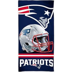 Wincraft NFL New England Patriots 3D pludmales dvielis 150 x 75 cm