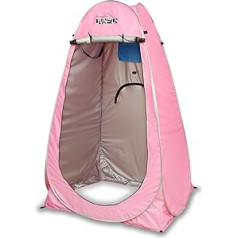 LUVNFUN Privacy Shower Tent - Pop Up Changing Tent Camping Shower Toilet Tent Portable Shelters Room 6.2 ft High