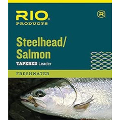 Rio Fishing Products Steelhead/Salmon Leader, iepakojums pa 3