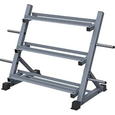 Balelinko Dumbbell Rack, Dumbbell Rack, Storage Rack for Dumbbells Home Gym (1300lb/900lb/800lb Weight Capacity)