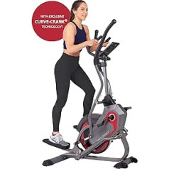 Memonotry Body Power 2-in-1 eliptisks trenažieris ar Curve Crank tehnoloģiju