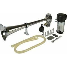 AEspares Trompete Single Tone Air mit Kompressor Horn 115DB 12V 312W Universal