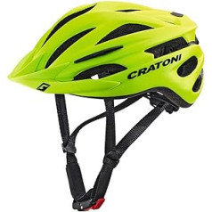 Cratoni Pacer MTB velosipēda ķivere Izmērs L/XL 58-62 cm Lime Matt Apm. 240 g + Plāksteri