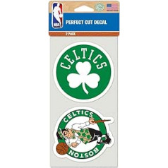 NBA Bostonas Celtics Perfect Cut Aufkleber (2. komplekts), 10,2 x 10,2 cm