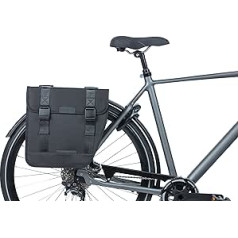 Basil BV Tour Pannier Rack Bags Melns 34 x 14 x 34 cm