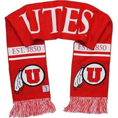 Tradīcijas šalles Utah Utes Scarf - University of Utah Woven Classic