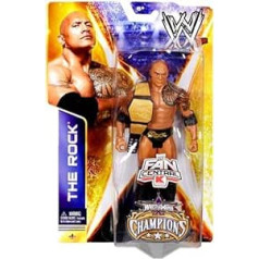 WWE WrestleMania XXX Champions Action Figure The Rock by Mattel (rokasgrāmata angļu valodā)