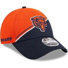 New Era vīriešu oranža/navy Chicago Bears 2023 Sideline 9FORTY regulējama cepure