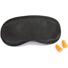 XCHJY Memory Foam U-Shape, Travel Pillow for Aeroplane Neck Support Travel Accessories Comfortable Pillow for Sleeping Home Textile (Colour: Eye Mask Earplugs)