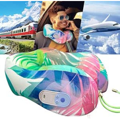 aallwwsso Tragbares Lautsprecherkissen für Lange Flüge/Reisen, Sound-Kissen für entspannenden Schlaf und Unterhaltung, 360° Stereo Sound