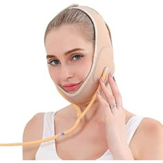 Face-Lift Face S Sleep Face Lift Massager V-Line Cheek Bands to Improve Beauty Inflatable Face Lift Bandages Face Shaper Care Beauty Tool Air Press Lift Up Belt Black