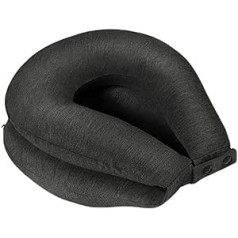 TEmkin Ergonomic Memory Foam Travel Pillow for Good Sleep and Comfort Anywhere