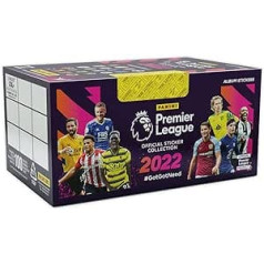 Panini Premjerlīgas 2022 uzlīmju kolekcija — kastīte