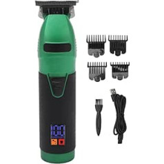 Plplaaoo Electric Battery Hair Trimmer, Hair Trimmer for Men, Rechargeable LED Display Hair Trimmer with 4 Guide Combs, Professional Hair Trimmer, Care Set for Men, Women