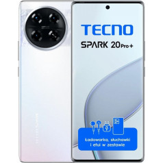 Tecno Viedtālrunis spark 20 pro+ kj7 256+8 lunar frost