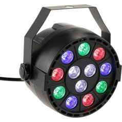 Kavolet DMX-512 RGBW LED projektors Profesionāls stroboskopa apgaismojums 8 kanāli ballītei Disco DJ bārs Kāzas Ziemassvētki Halovīni 15W AC 90-240V