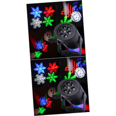 Gadpiparty 2st Led-projektslampe Weihnachtsbeleuchtung Scheinwerfer Licht Für Weihnachten Beamer Original