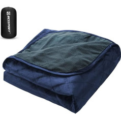 Bessport Camping Decke, Picknickdecke Sandabweisende Campingdecke, Warm Outdoor Picknickdecke Fleece 200 x 145 cm - für Outdoor, Picknicks, Camping, Reise, Terrasse und Heimnutzung