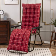 Storas gultas pagalvėlė patalpų viduje lauko Recliner kėdė šiltas sofos padas neslidus ilgas kilimėlis rudenį žiemą (stilius 8.48 x 170 x 8cm)
