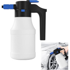 Auto putu smidzinātājs, 1500 ml elektriskais auto putu smidzinātājs, USB uzlādējams, ātri uzlādējams automobiļu tīrīšanas rīks, regulējams logiem, autofurgoniem, motocikliem, SUV