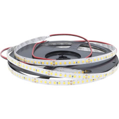 iluminize LED sloksnes: Augstas efektivitātes LED lente ar 160 gaismas diodēm metrā, 92lm/W, SMD2835, 8 mm plata, īpaši atlasīta, 24 V, 10,6 W uz metru, 5 m ruļļos (2700K Ra 95 IP65NANO).