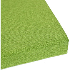 2 3 Seater Bench Cushion Pad Dining Bench Cushion with 35D High Density Foam Swing Seat Cushions for Garden Patio Indoor Outdoor (Green) 100 * 45 * 5cm