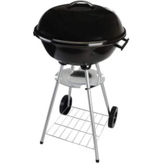 Riyashop L virdulys BBQ kepsninė Medžio anglių kepsninė Vežimėlis su stovu Grilis Medžio anglių kepsninė 46 cm