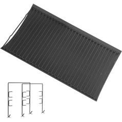 20 Inch Ash Pot Replacement Parts, Ash Pot Part for Char Griller 5050, 5072, 5650, 2123 2223 2823 Charcoal Grill, for Chargriller Model 200157, Heavy Duty Ash Pot Accessories with Two Grate Hangers