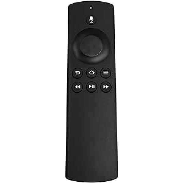 DERCLIVE rezerves tālvadības pults PE59CV priekš Amazon Fire TV un Fire TV Stick Black