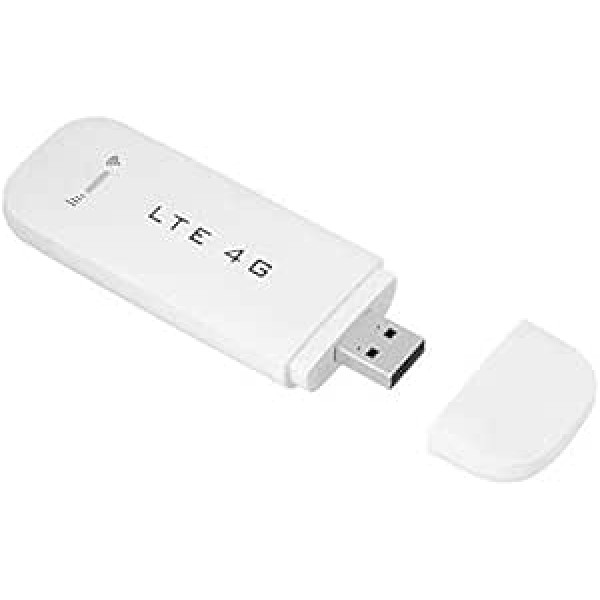 4G LTE adapteris, USB WiFi tīklāja USB tīkla adapteris 4G LTE Surf Stick USB modema zibatmiņa, USB 2.0, TF SIM kartes atbalsts (nav iekļauts) (ar WiFi funkciju)