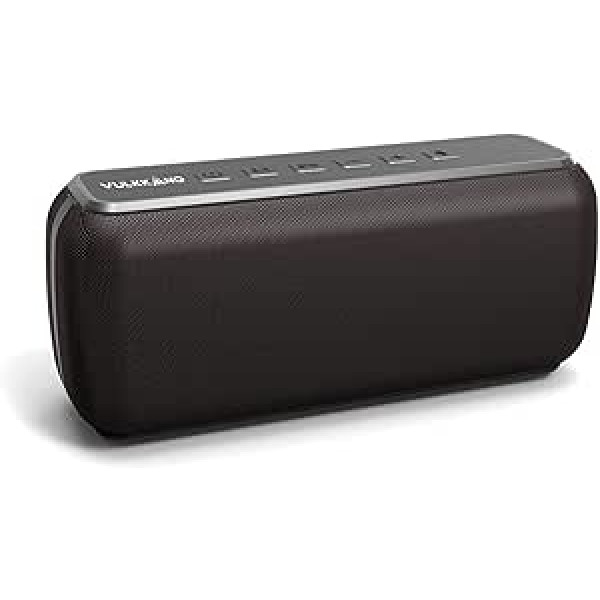 VULKKANO Blast XL Bluetooth skaļrunis, liels 60 W, pārnēsājama mūzikas kaste ar Bluetooth 5.0, 20 stundu akumulatora darbības laiks, TWS, USB-C, ātra uzlāde