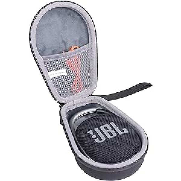 co2CREA Hart Reise Schutz Hülle Etui Tasche für JBL Clip 2 /JBL Clip 3 /JBL Clip 4 /JBL Clip 4 Eco Bluetooth Lautsprecher, Nur Tasche